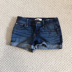 Abercrombie kids jean shorts